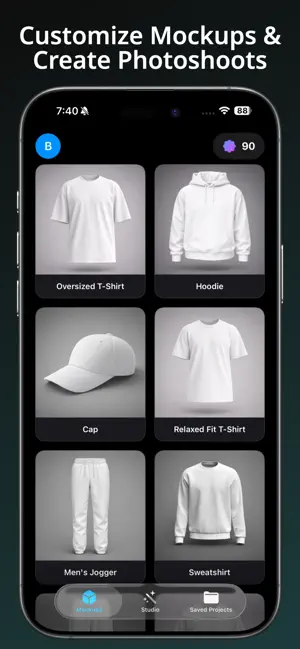 FitMockup - 3D Clothes Mockups screenshot 1