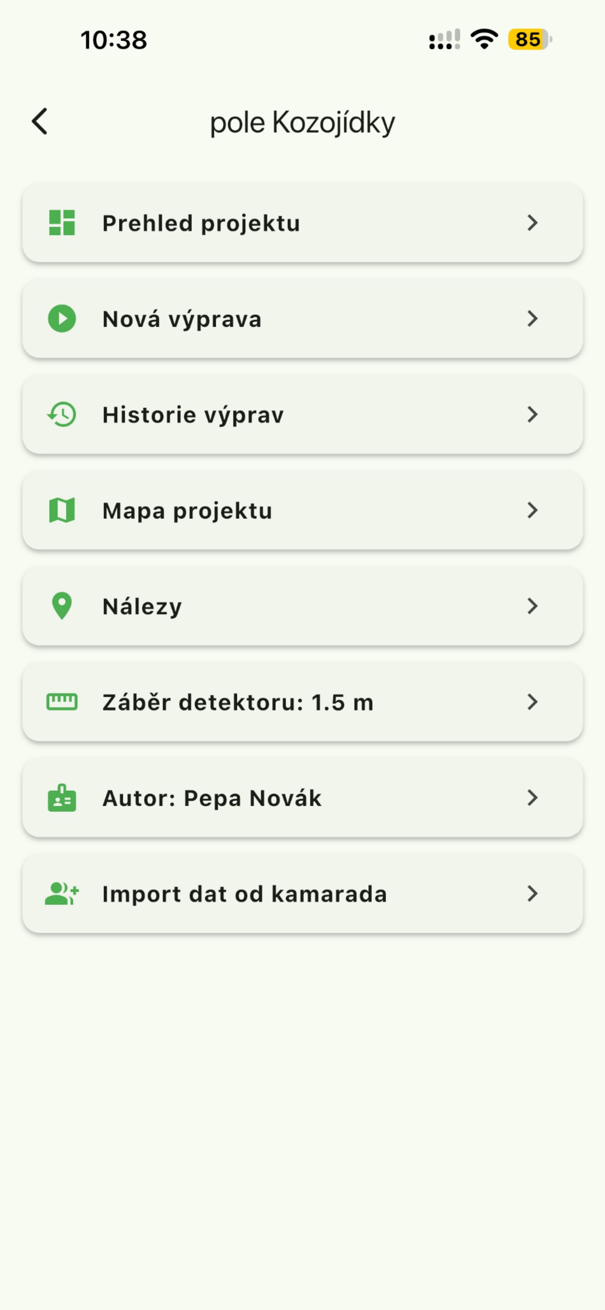 Screenshot 2 of DetektorMap