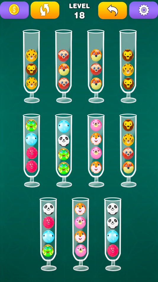 #4. Color Sort - Fill The Bottle (iOS) 由: Adeel Aslam