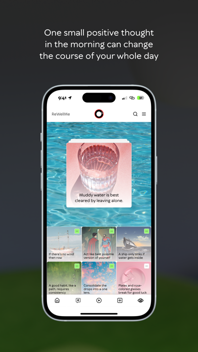 ReWellMe: mindset reset app Screenshot