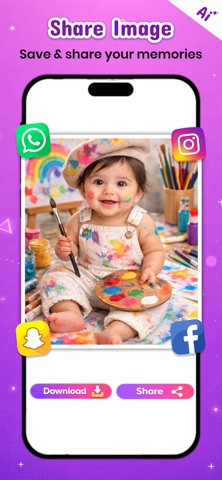 Baby AI: Baby Photo Generator screenshot