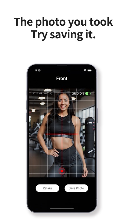 Grid Camera - camera with grid