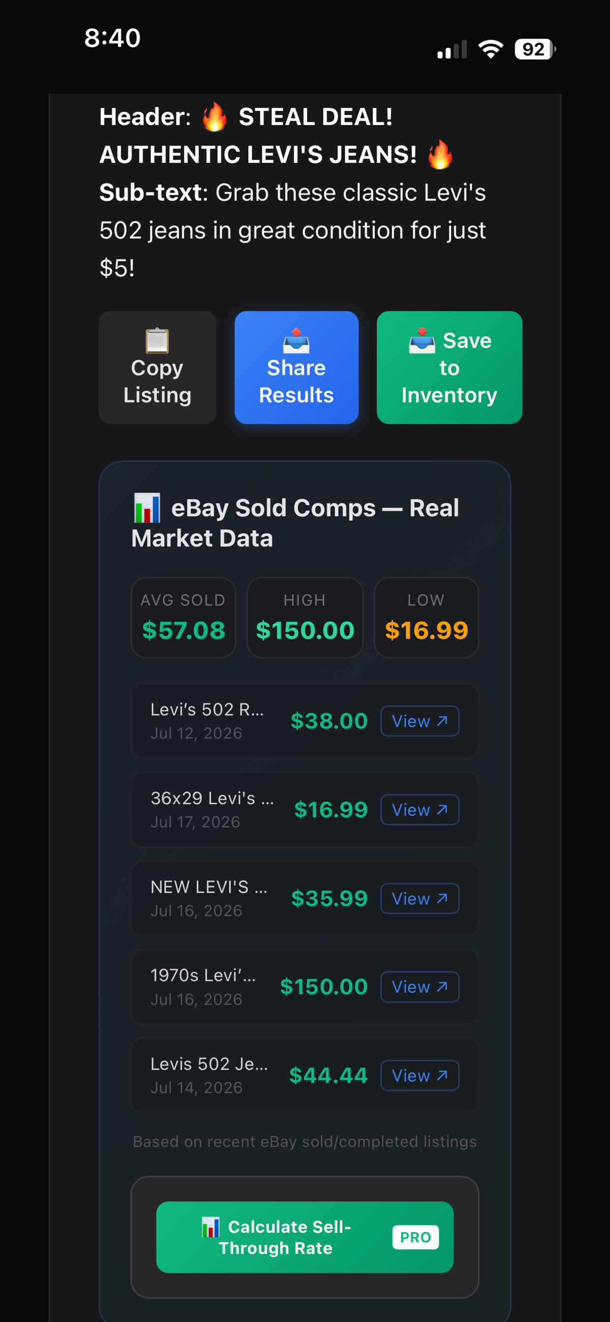 ThriftBrain screenshot 3
