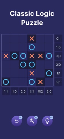 Tango: Binairo Logic Puzzles iPhone screenshot