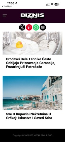 Biznis Magazin screenshot