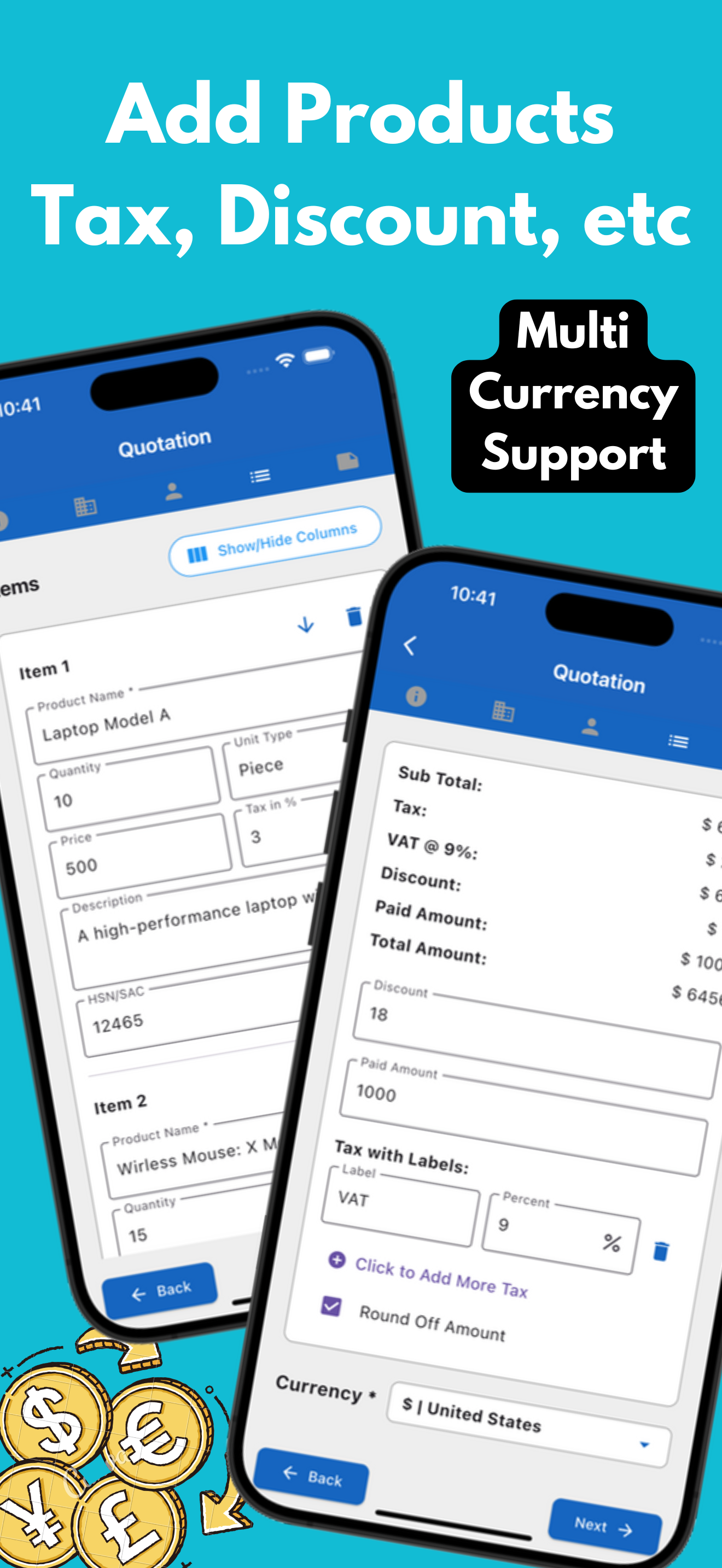 Invoice Maker ◆ Quote Estimate