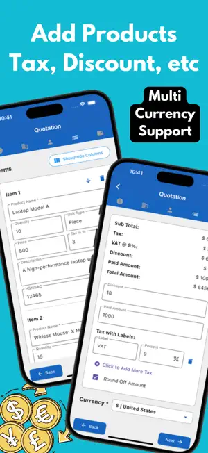 Invoice Maker Estimate ◆ Quote screenshot 3