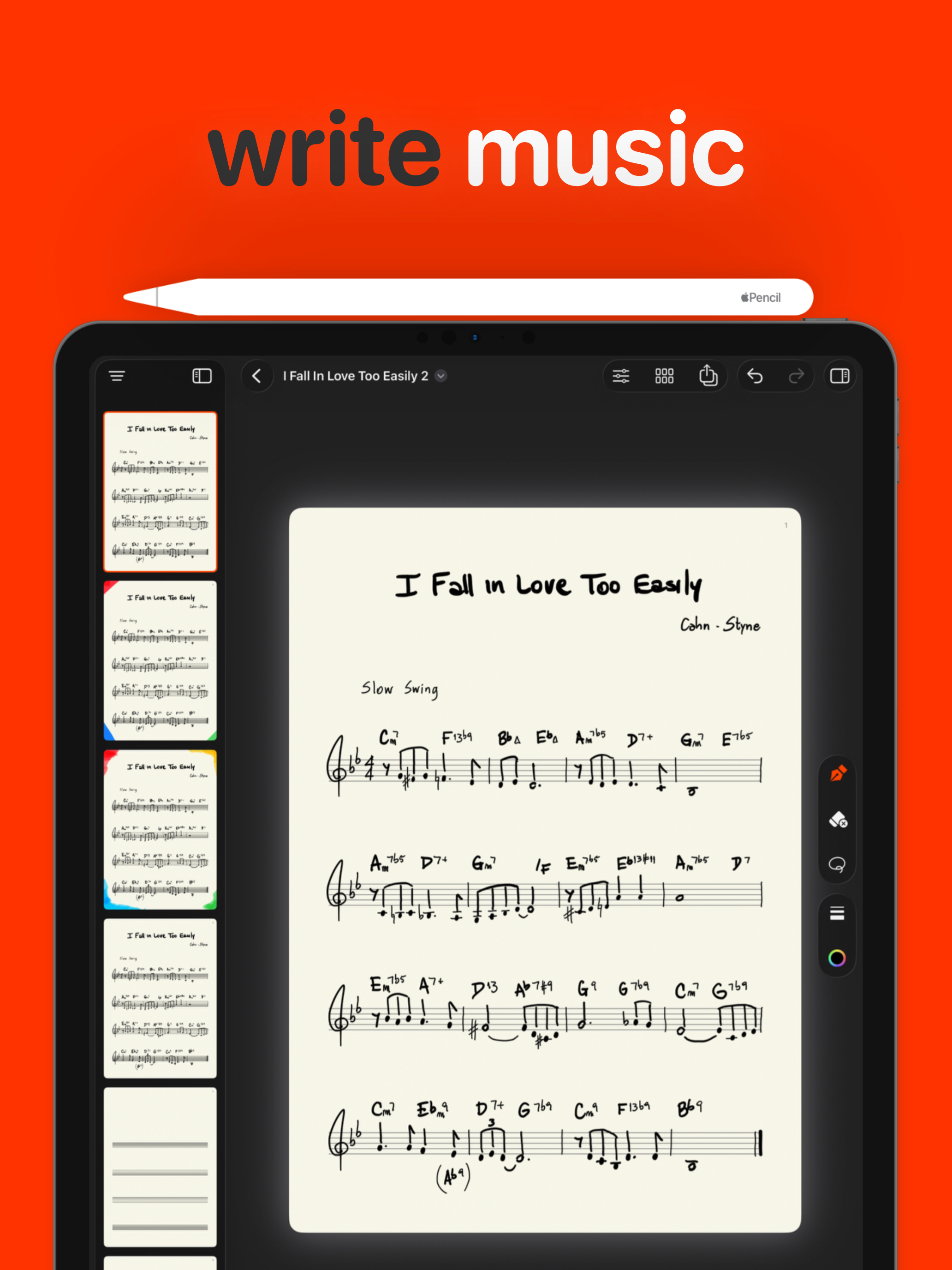 MusicPad – Music Writing