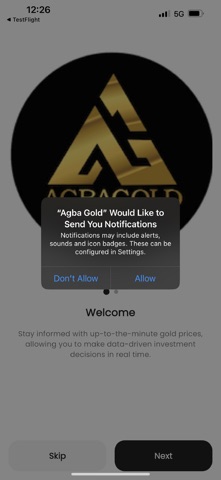 App screenshot