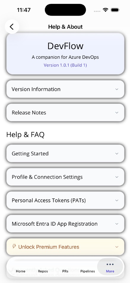 #7. DevFlow: DevOps Companion (iOS) โดย: MICHAEL ROBERT KENNEDY