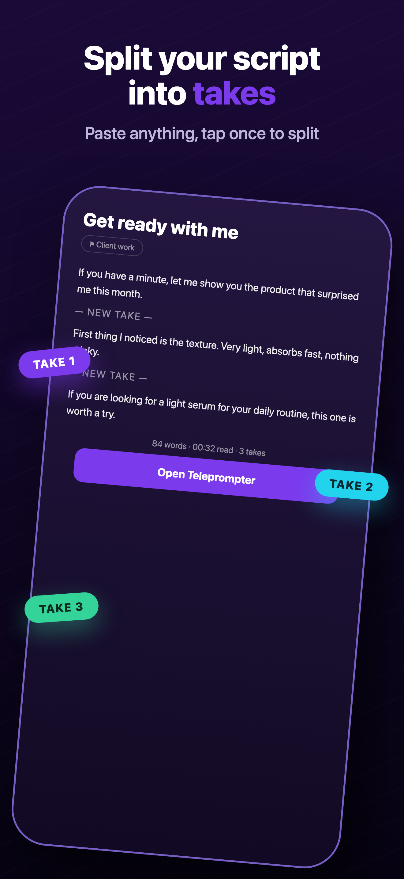 Teleprompter Video Maker: Cue screenshot 8
