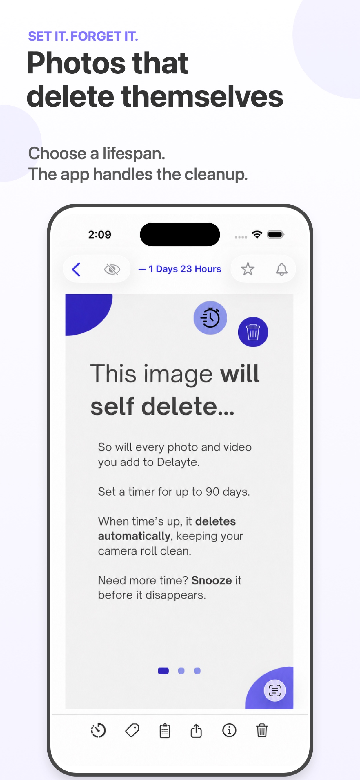 Delayte screenshot 2
