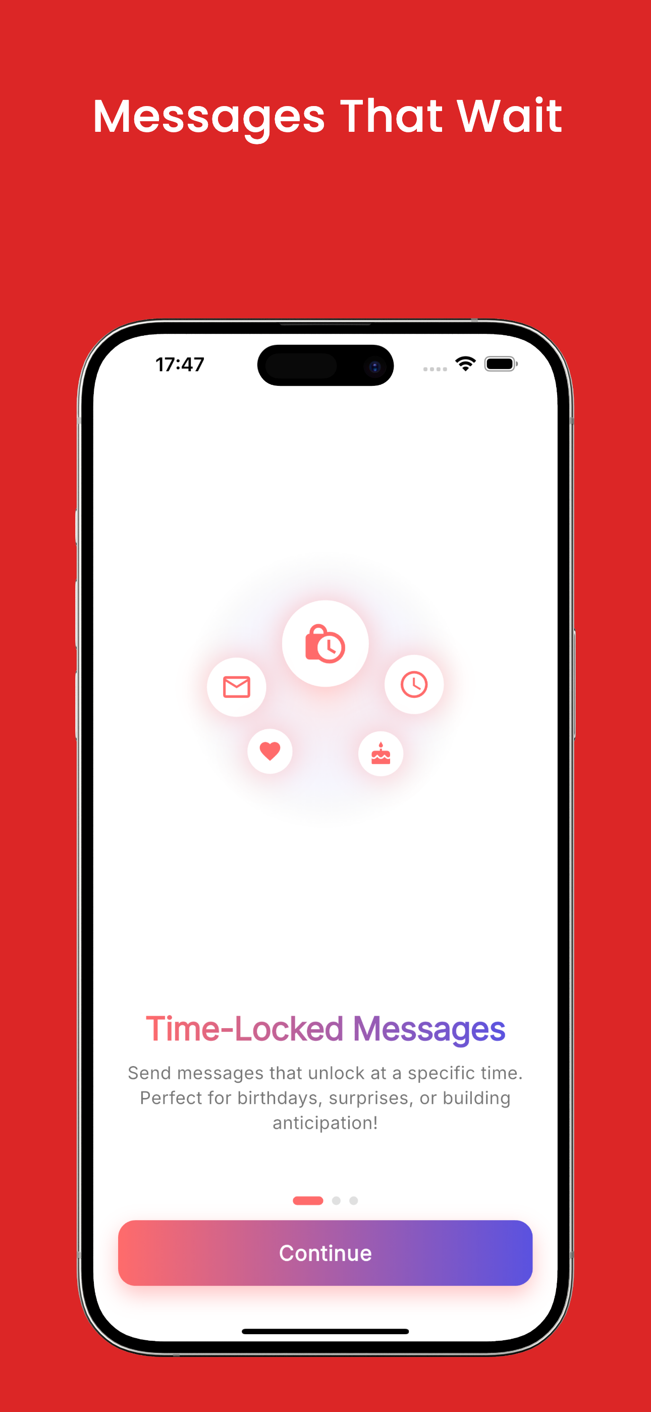 TickBox - Time-Locked Messages