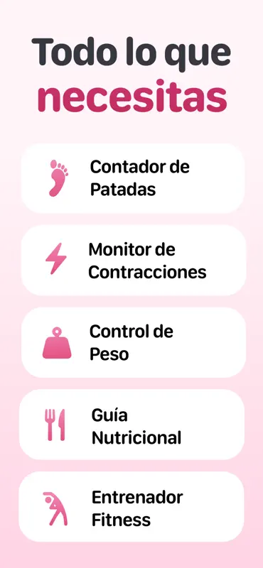 Prego: Embarazo y Bebé Tracker screenshot 4 of 6