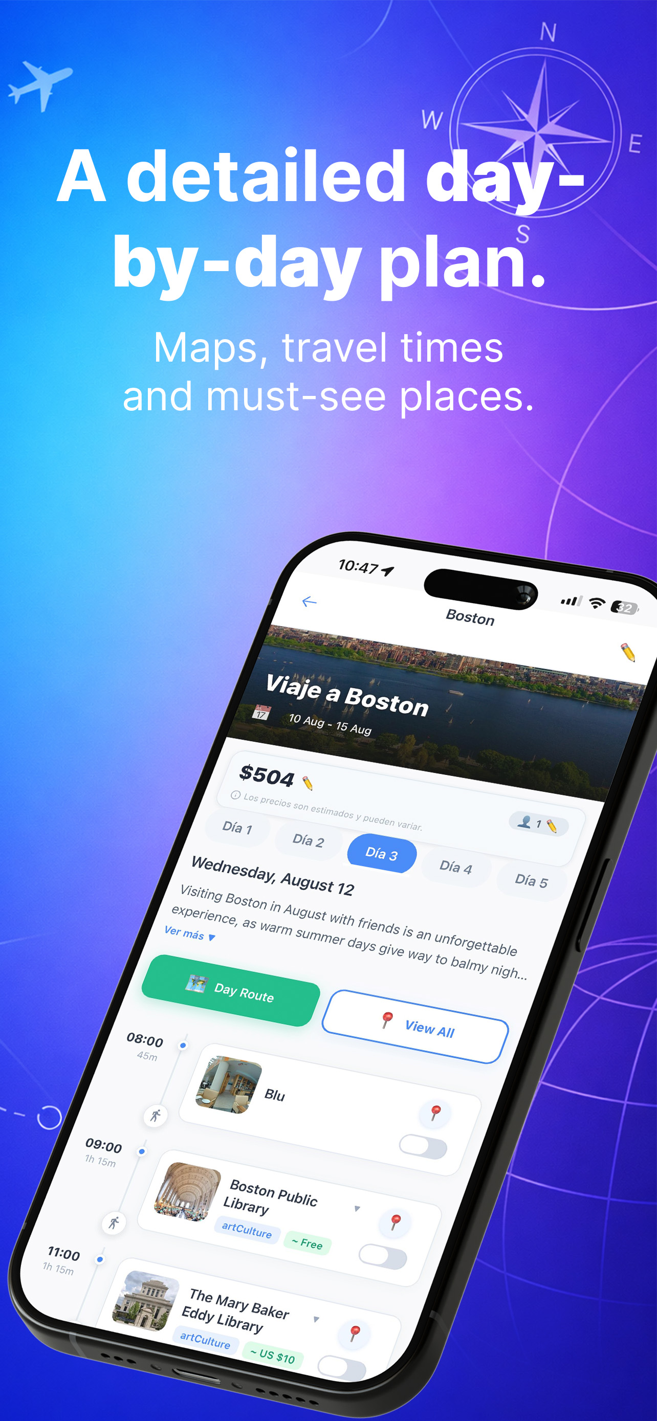 Planntrip: Viajes con IA screenshot 3