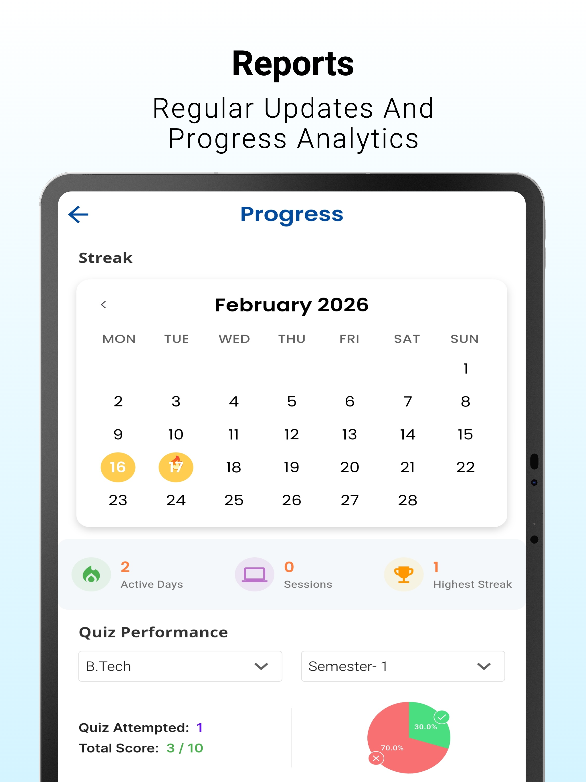 Gokul University Learning App screenshot 8