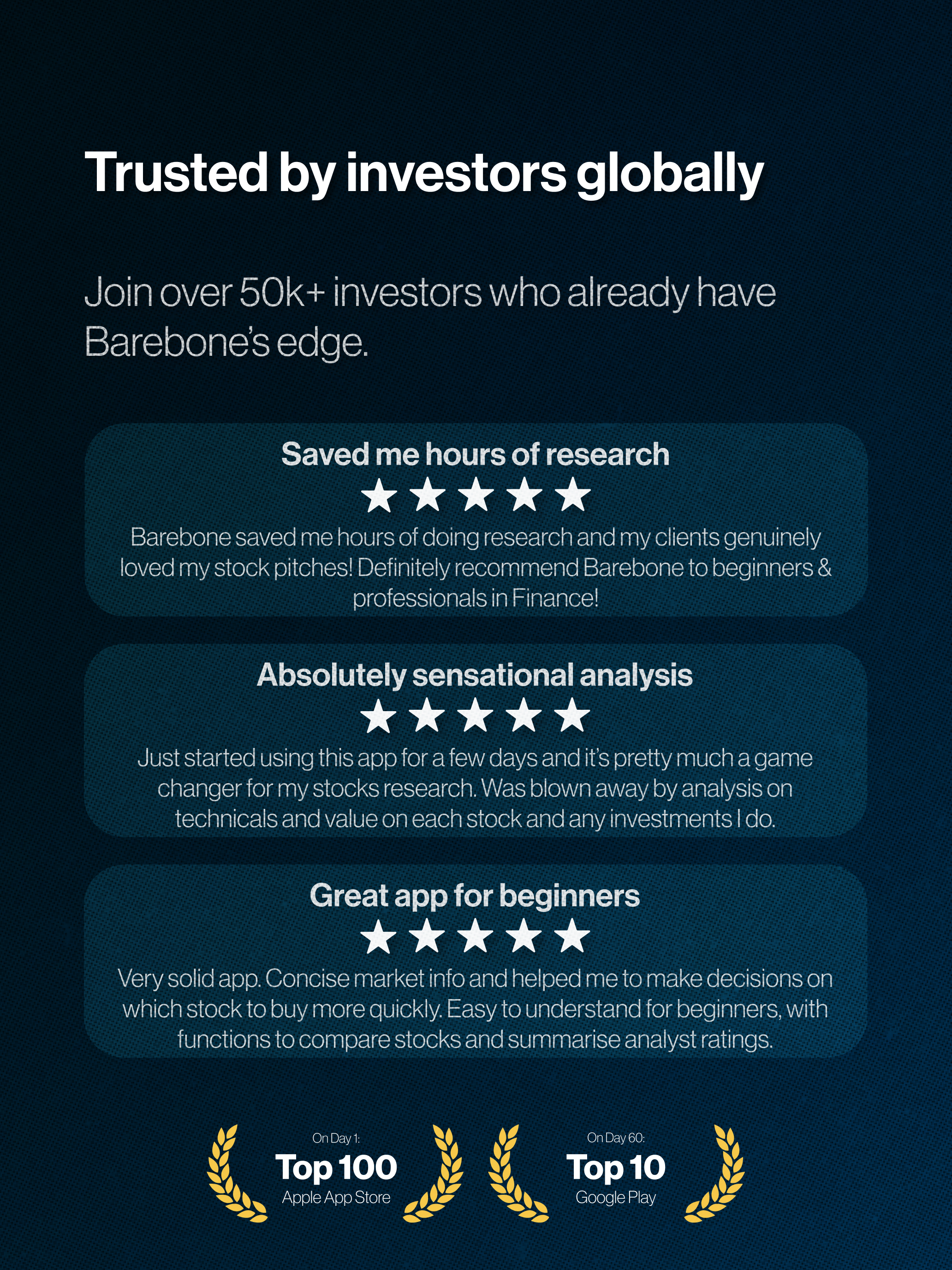 Barebone - AI Stock Research screenshot 12
