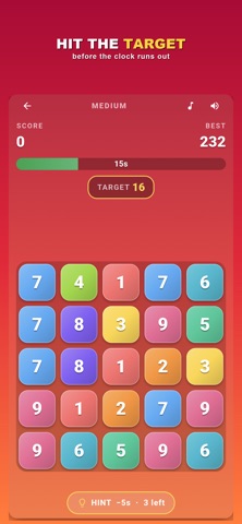 Suji: Number Puzzle Rush screenshot 1