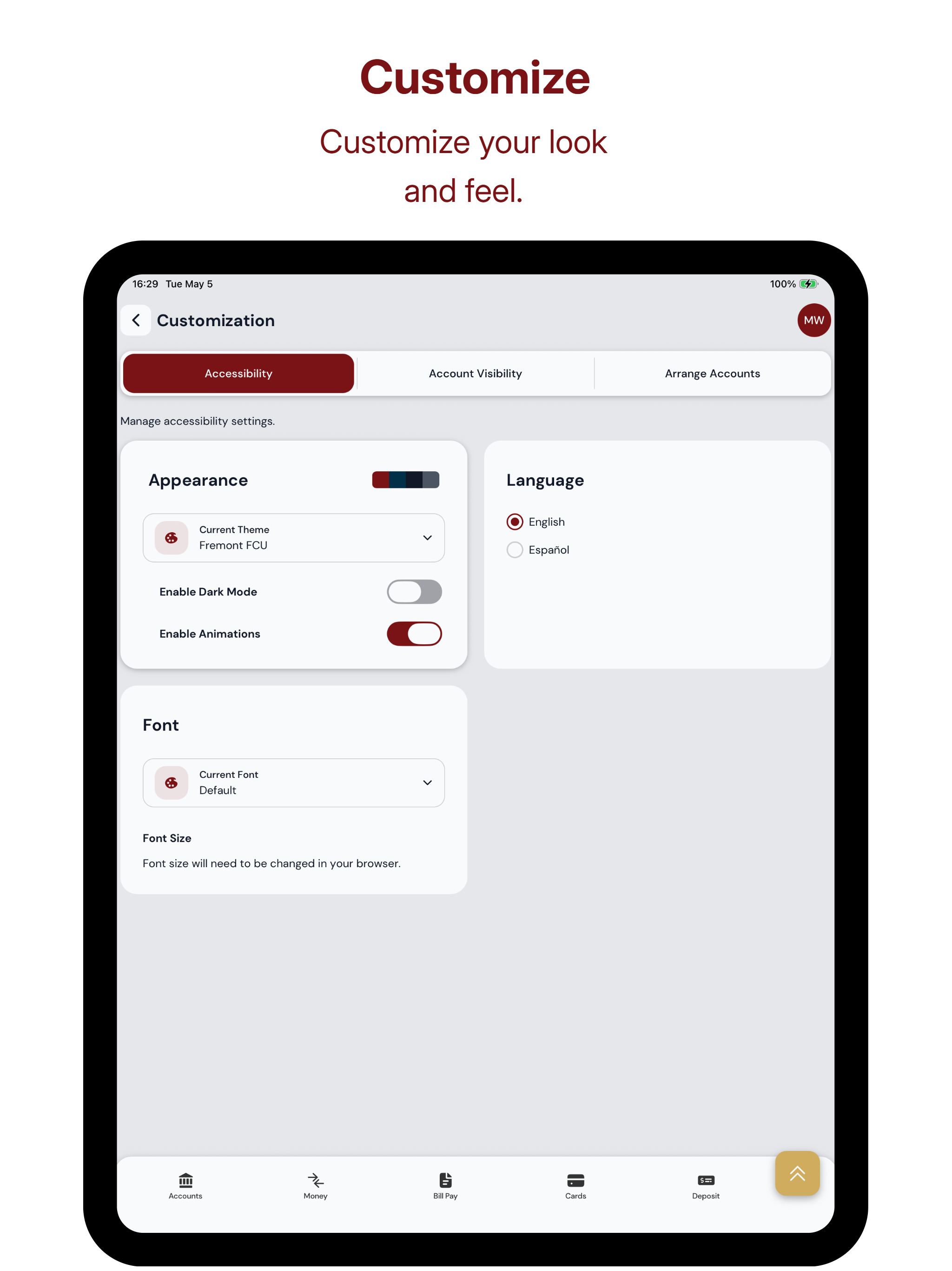 Fremont FCU Mobile screenshot 8