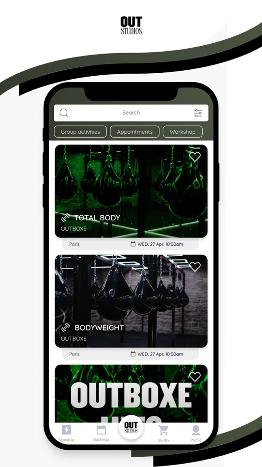 #1. OUT SPORTS CLUB (iOS) By: BSPORT