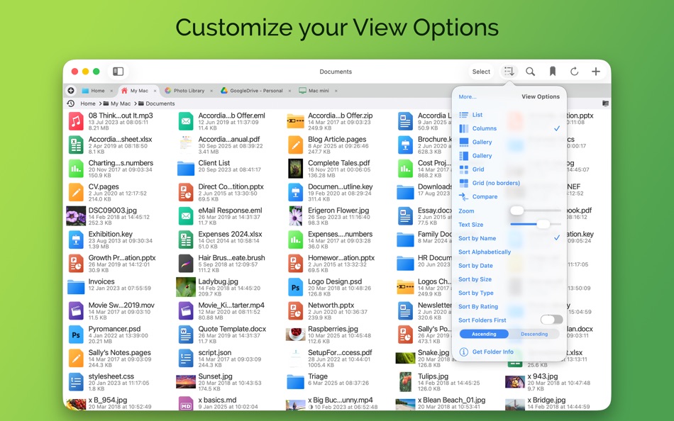 #4. FileBrowser Pro (macOS) Tekijänä: Stratospherix Ltd