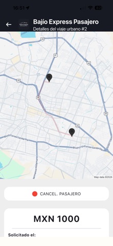 Bajío Express Pasajero screenshot
