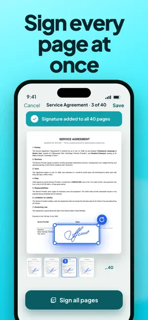 Sign PDF Documents & Forms screenshot 4
