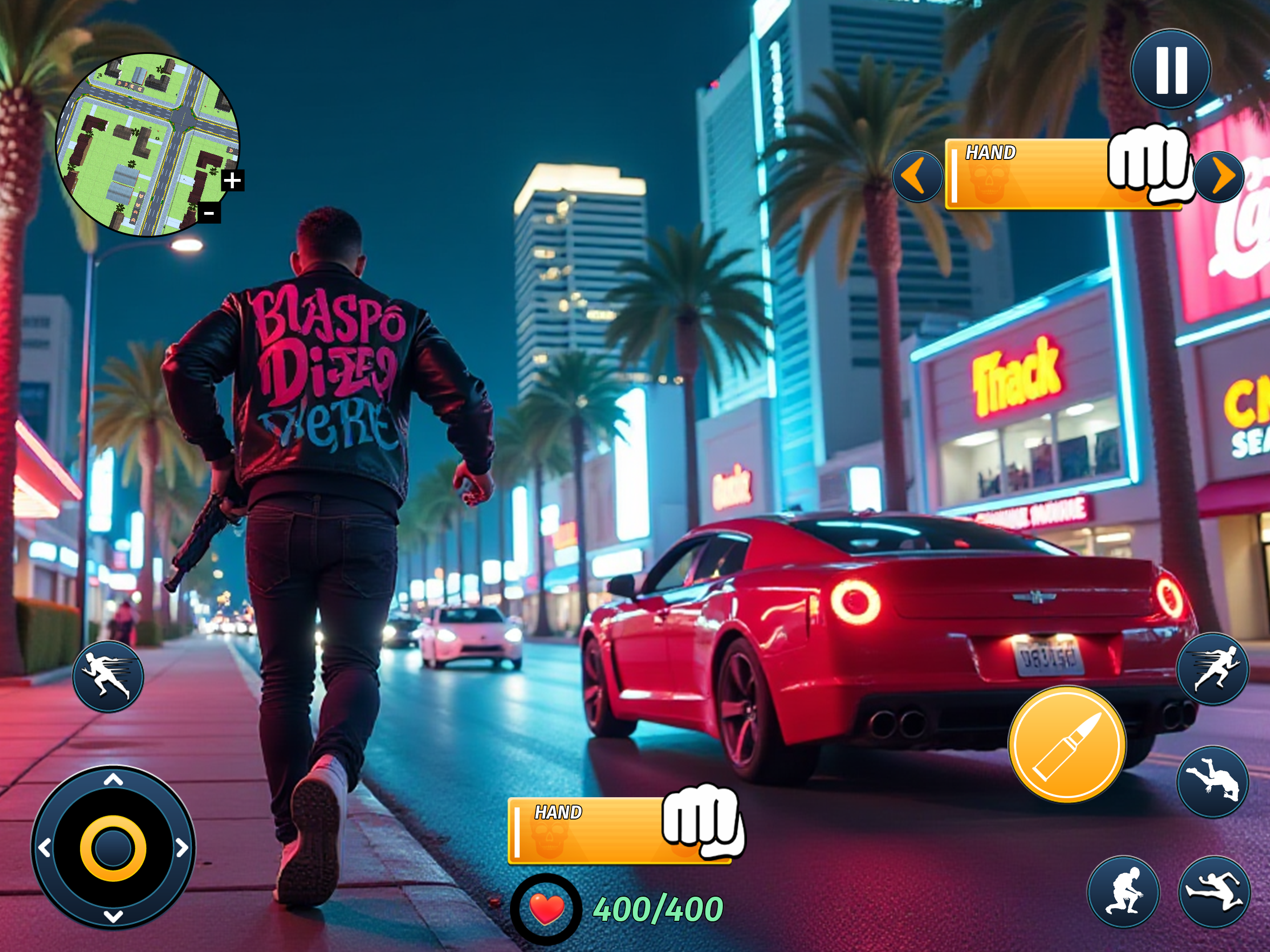 Gangster City Driving Sim Game screenshot 12