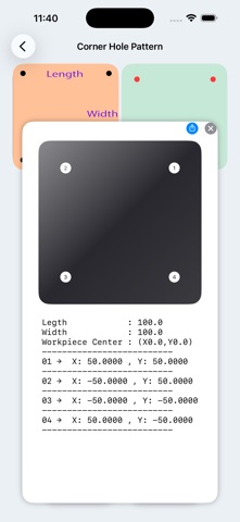 Hole Pattern Programming App Screenshot 8 of 8
