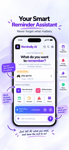 Remindly AI Screenshot 1 of 5