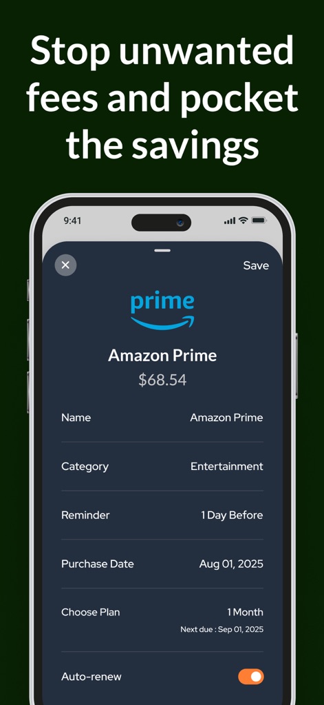Subscription Tracker & Manager - Finance App | MWM