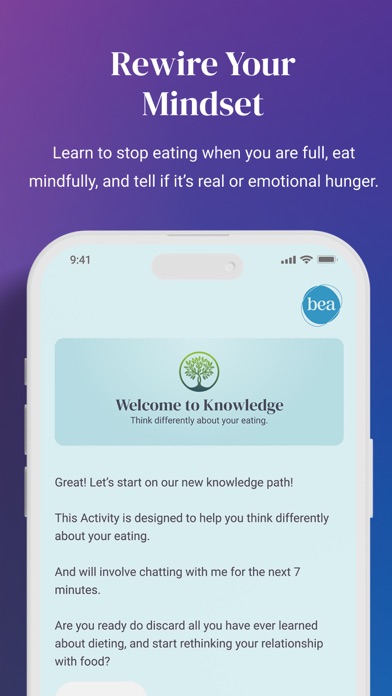 Bea: AI for Emotional Eating Screenshot