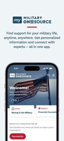 My Military OneSource Screenshot 1 of 4