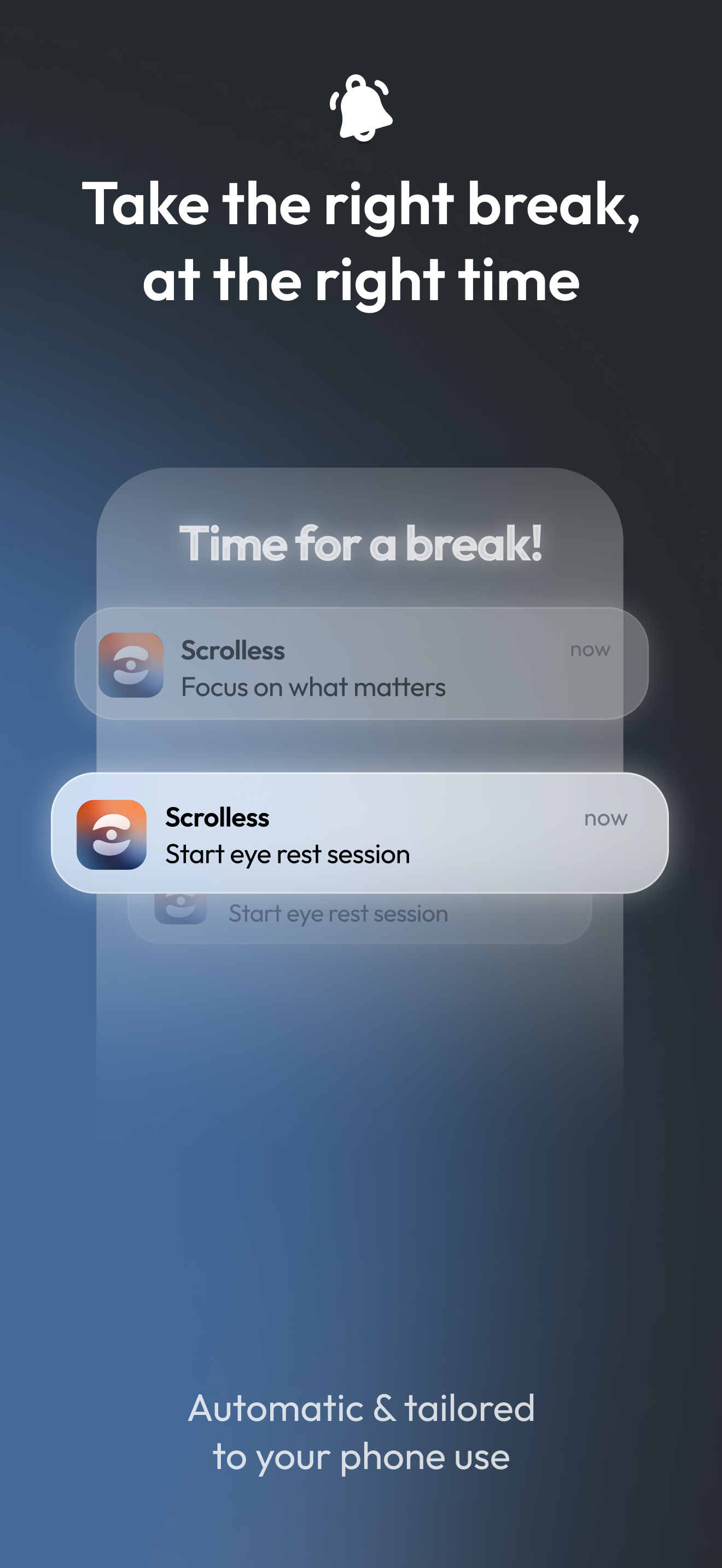 Scrolless - Save Your Vision screenshot 4