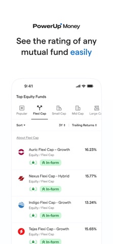 PowerUp Money: Mutual Funds iPhone screenshot 3