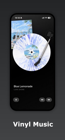 Vinyl Music Player - Orbit iPhone screenshot