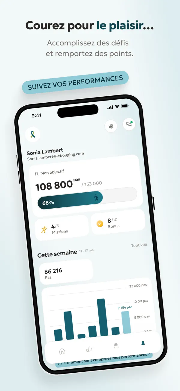 Screenshot #2 pour Steps for Cancer Support