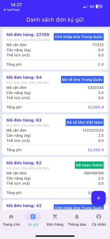 Minh Khôi Logistics screenshot