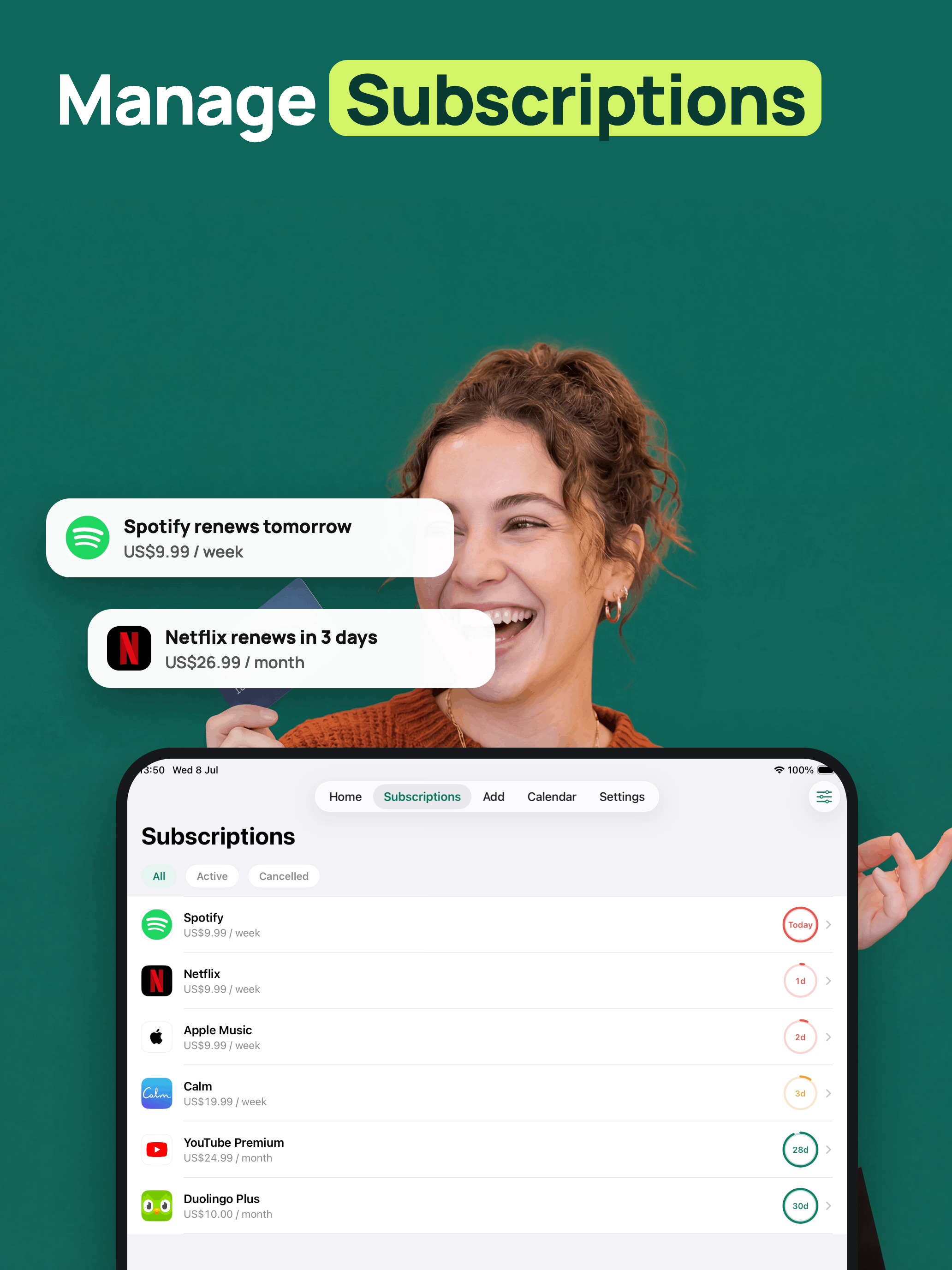 Suberry : Cancel Subscription screenshot 8