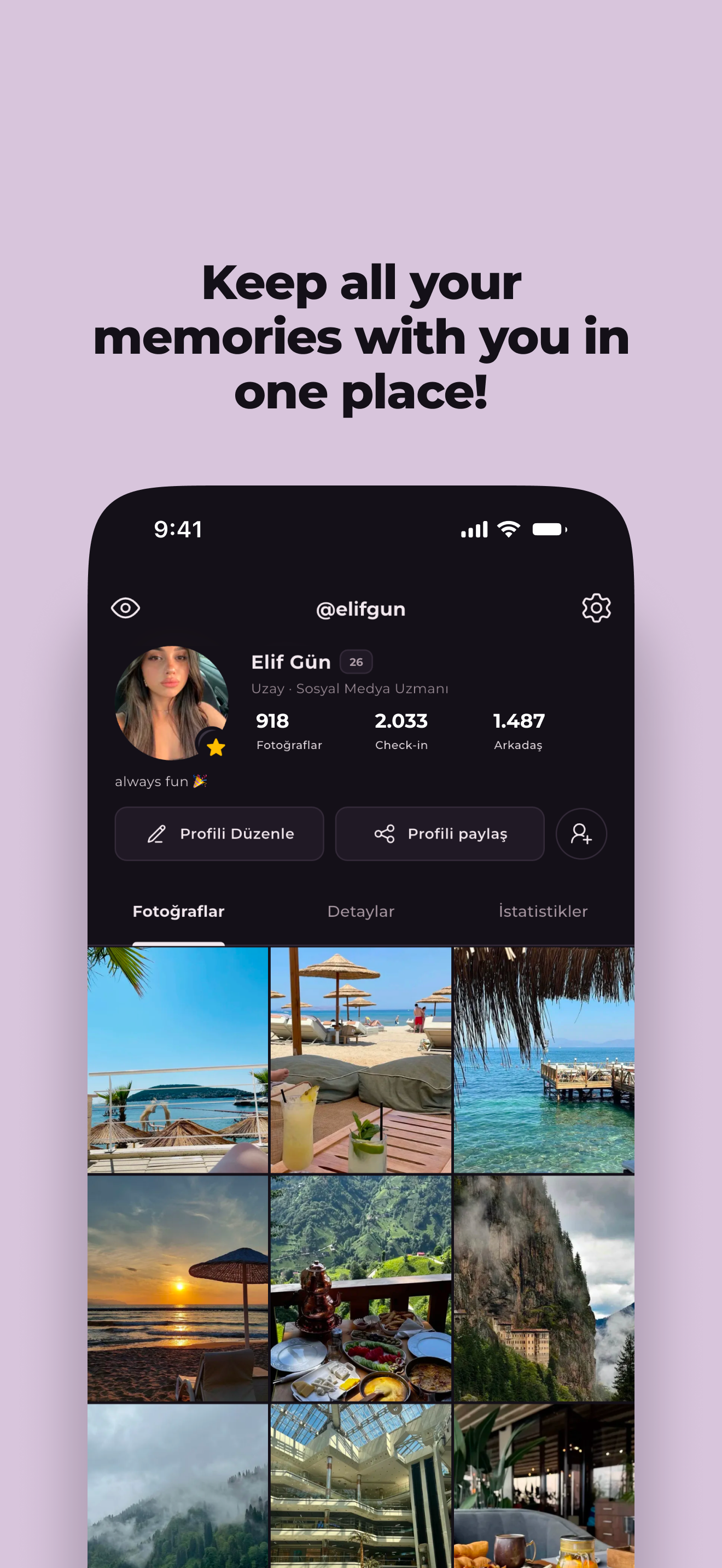 Pingle: Check-in & Memories screenshot 4