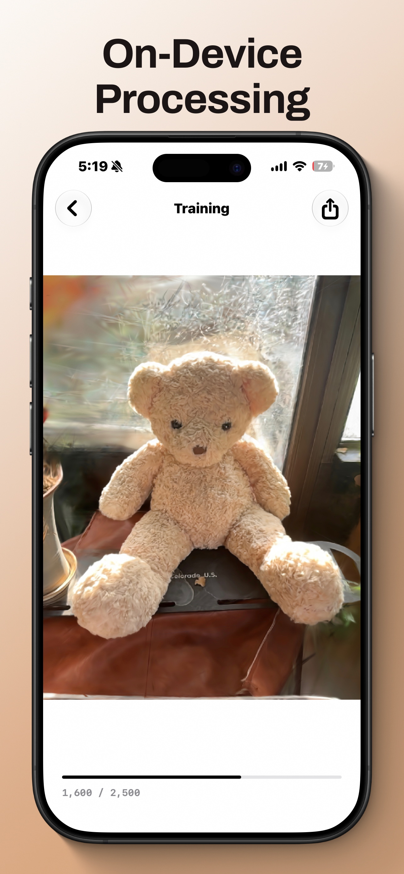 Memo: On-Device 3DGS screenshot 2