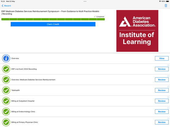 ADA Learn iPad screenshot 4 - Education app
