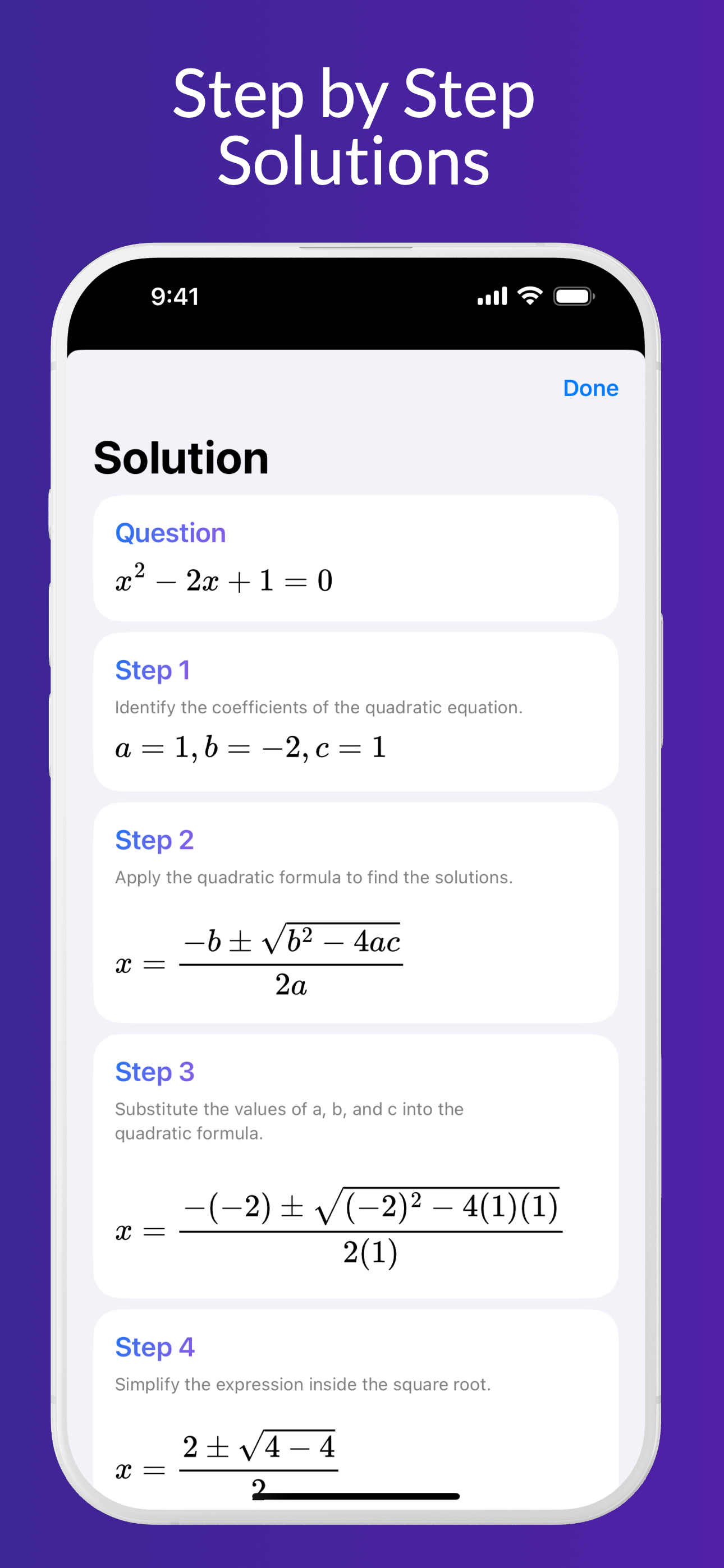 iCalc: Photo Math Calculator