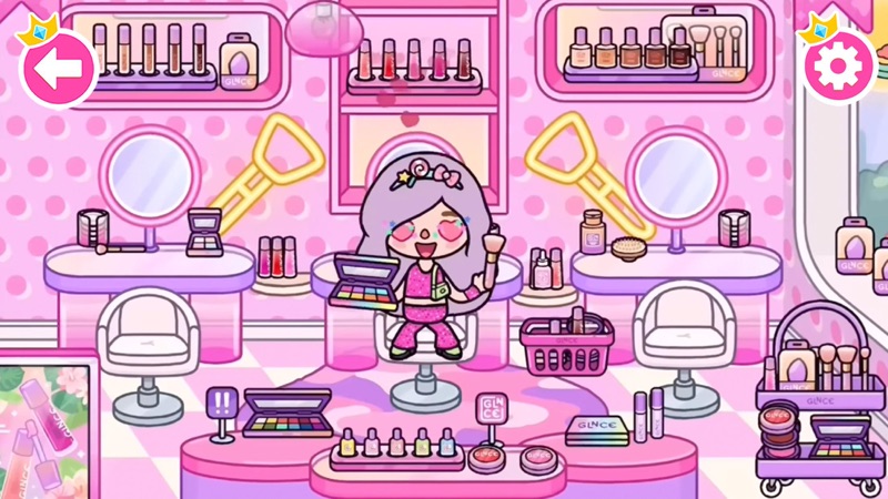 Princess Town Makeup Spa Games screenshot 5