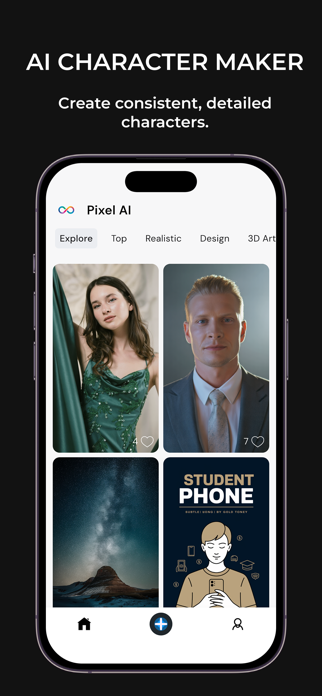 Pixel AI - Image Generator Screenshot 1 of 10