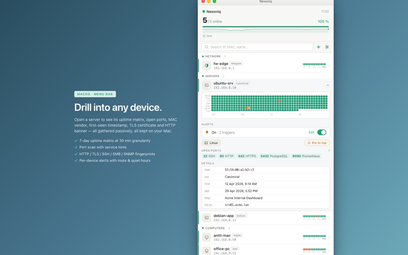 Nexoniq screenshot