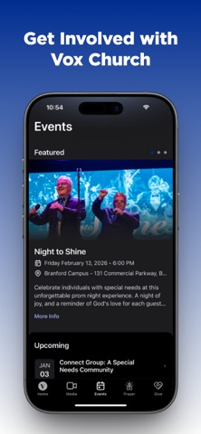 Vox Church App Screenshot 2 of 3