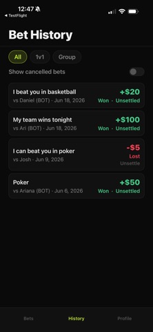 Everibet Screenshot 2 of 3