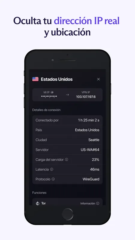 Proton VPN: Rápida y Segura screenshot 4 of 8