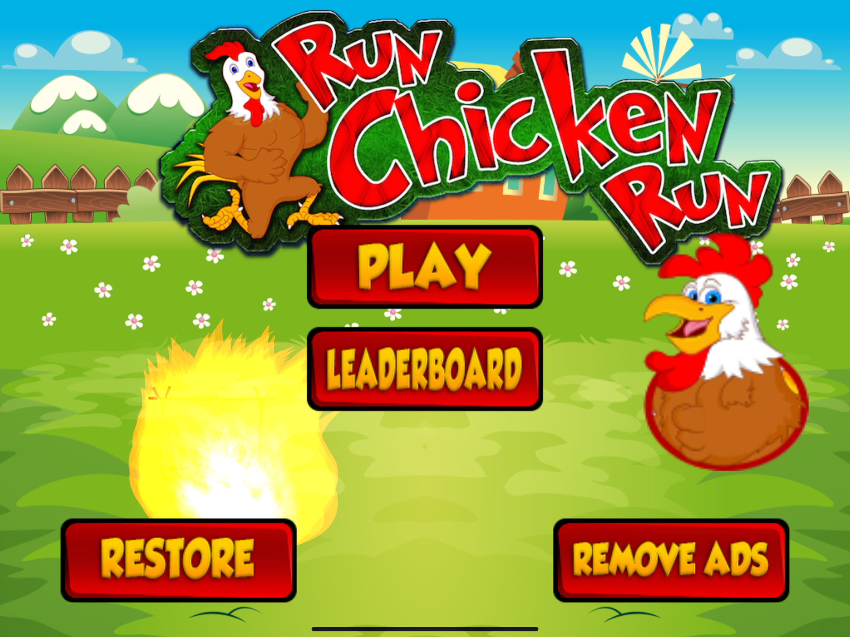Run Chicken Run: Shooting Game